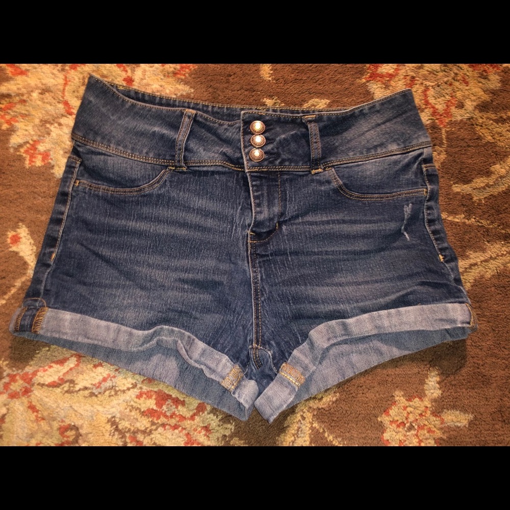 Blue Jean Shorts
